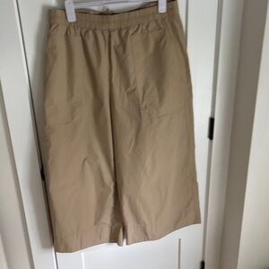 Banana Republic Khaki Elastic-Waist Hybrid pants
